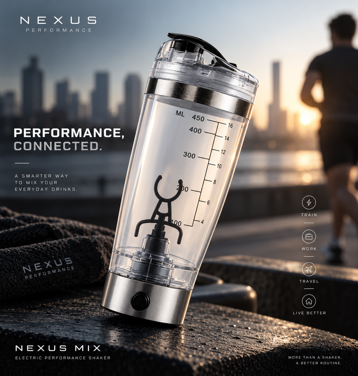 NEXUS MIX Electric Protein Shaker